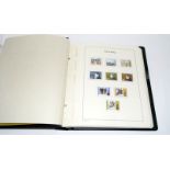 Superb collection of GB Mint Stamps in De-Luxe album with Specially printed pages