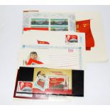 Large Quantity of Russian Mint Mini Sheets, etc