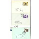 A collection of 4 x covers House of Commons postmark