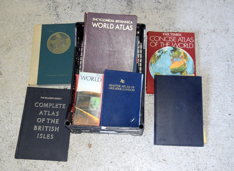 Large Selection of Vintage Atlases