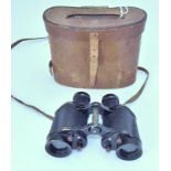 A pair of WW2 Air Ministry Royal Air Force binoculars 6E/293 dated 1944 by Wray of London in their