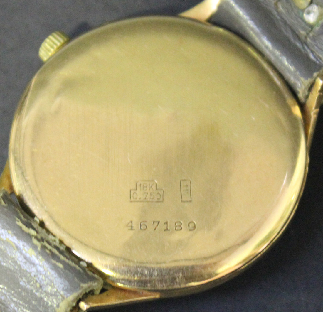 A Bulova Precisionist steel circular cased gentleman's wristwatch, the signed black and silvered - Image 3 of 4