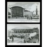 A collection of 39 postcards of the Festival of Britain, including photographic postcards titled '