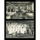A collection of approximately 60 postcards of medical interest, including hospitals and nurses.