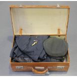 A Second World War period R.A.F. officer's service dress tunic, the name label inscribed 'P/O R.H.