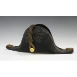 A post-1902 naval officer's bicorn hat by Gieve, Matthews & Seagrove Ltd. Buyer’s Premium 29.4% (