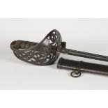 A Victorian 1857 pattern N.C.O.'s sword of the Sixteenth Lancers, with curved single edged blade,