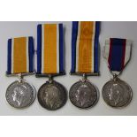 Three 1914-18 British War Medals, comprising to 'Thomas Hart Fmn Nigerian Marine' (Fmn officially