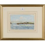 Frank Henry Mason - 'St. Agnes', watercolour, signed, titled and dated 'Aug 50', 16cm x 25.5cm,