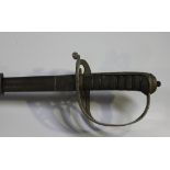 A Victorian Scots Guards officer's sword by Wilkinson, number 30999, with straight single edged