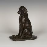 Pavel Petrovich Trubetskoy - an early 20th century Continental brown patinated cast bronze figure of