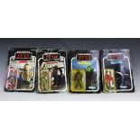 Four Star Wars Return of the Jedi figures, comprising two by Palitoy, General Madine and a Rebel