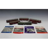 A collection of Hornby, Tri-ang Railways and Fleischmann items, including locomotives, coaches,