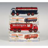 A Dinky Toys No. 941 Foden 14-ton tanker 'Mobilgas' and a No. 942 Foden 14-ton tanker 'Regent', both