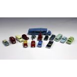 A collection of Matchbox Series 1-75 vehicles, including a No. 21 Commer bottle float, a No. 65