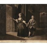 Valentine Green, after Johan Zoffany - 'Mr [David] Garrick and Mrs Pritchard in the Tragedy of