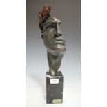 A Casasola bronzed effect sculpture, limited edition number 649 of 2500, modelled as a part Roman