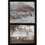 PHOTOGRAPHS. A group of 10 small-format photographs relating to the Russo-Japanese War, circa 1904-