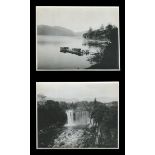 PHOTOGRAPHS, JAPAN. A collection of 48 small-format photographs of Japan, including views of a