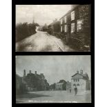 A collection of 30 postcards of the Midlands, including photographic postcards titled 'Town Hall &