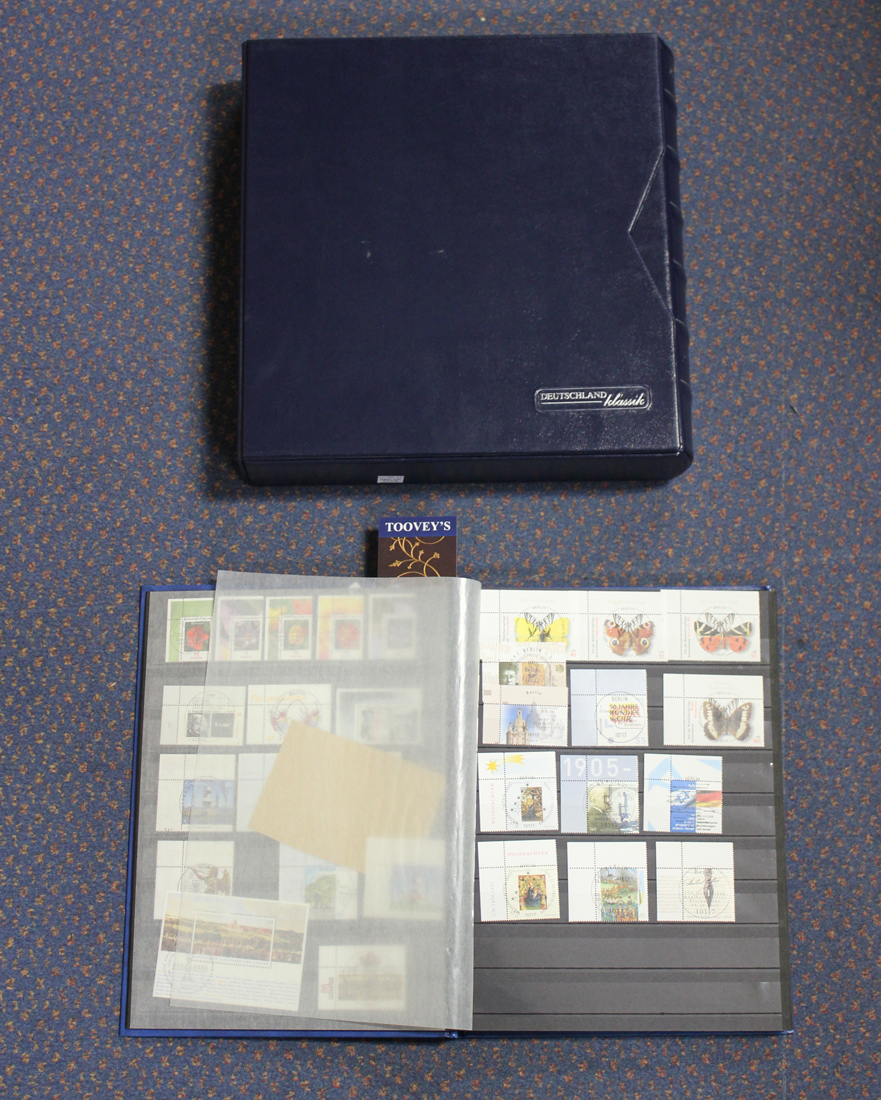 A collection of modern German stamps within two albums.Buyer’s Premium 29.4% (including VAT @ 20%) - Image 2 of 2