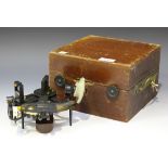 An Air Ministry sextant by H. Hughes & Son Ltd, circa 1943, detailed 'AM' and 'Ref No. 6B/177',