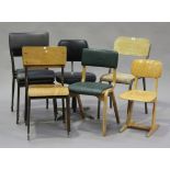 A collection of nine mid-20th century side chairs.Buyer’s Premium 29.4% (including VAT @ 20%) of the