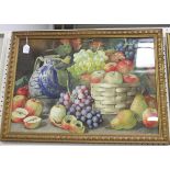 A. Dudley - Still Life of Fruit, watercolour, signed, 50cm x 72cm, within a gilt frame.Buyer’s