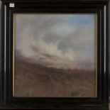 John Howard Lyon - Highland Landscape, early 20th century oil on canvas, signed, 32cm x 32cm, within