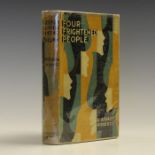 ROBERTSON, E. Arnot. Four Frightened People. London: Jonathan Cape, 1931. First edition, 8vo (192