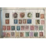 A Lallier postage stamp album, circa 1870, fine early orginal stuck down collection, including Great