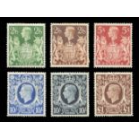 Seven albums of Great Britain stamps from 1840 2d blue, used, 1887 ½d to 1 shilling, mint set,