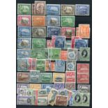 A stock book containing British Commonwealth stamps, mint and used.Buyer’s Premium 29.4% (