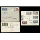 A large collection of postal history loose in envelopes, including Great Britain pre stamp,