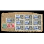 A collection of used stamps in packets and loose, including covers with 1841 1d red brown with