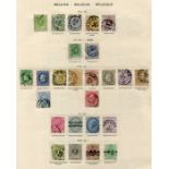 A Schaubek printed album for stamps of Belgium 1849 to 1960s, mint and used, including 1878 5