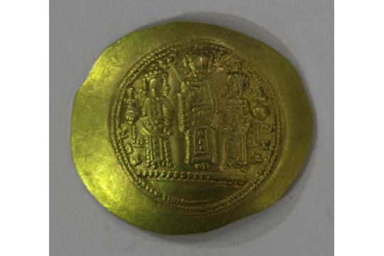 A Byzantine Empire Romanus IV Diogenes with Eudocia (1068-1071AD) gold