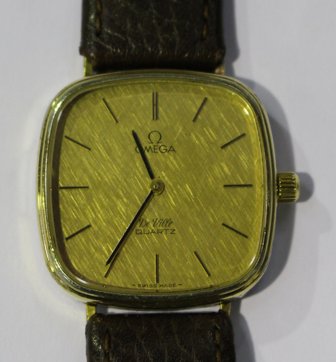 An Omega De Ville Quartz gilt metal fronted and steel backed gentleman's wristwatch, a Seiko 5 - Image 3 of 3