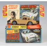 A Corgi Toys No. 261 James Bond's Aston Martin DB5, boxed with diorama, unopened instructions and