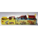 A Corgi Toys Gift Set No. 7 Massey Ferguson 65 tractor and tipper trailer, boxed with inner