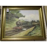 'Alan King' [Akin of Malvern] - 'Holiday Express, Great Western Railway County of Berks', oil on