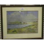 Margaret Arni - 'Bryher (Isle of Scilly)', 20th century pastel, indistinctly signed recto, titled