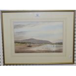 Len Roope - 'Ravenglass, Cumberland', 20th century watercolour, signed and titled, 23cm x 36.5cm,