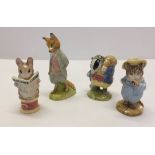 4 Beatrix Potter figurines (3 Beswick, 1 Royal Albert) Tom Kitten (a/f), The Tailor of Gloucester,