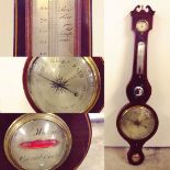 A Georgian/Victorian barometer by Josh Mache of Cambridge.