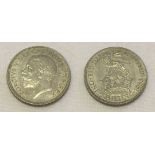 1933 Geortge V shilling uncirculated.