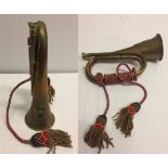 A 23rd Royal Welsh Fusiliers bugle.