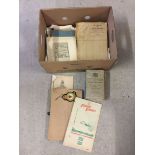 A large quantity of 1950s RAF Fighter Command paperwork including confidential aircraft accident