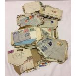 A quantity of British and world stamps.