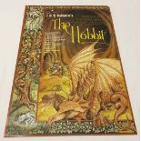 An original theatre poster 'The Hobbit' Norwich Thatre Royal 1989. Artwork by Sue Brooks. 38.5 x
